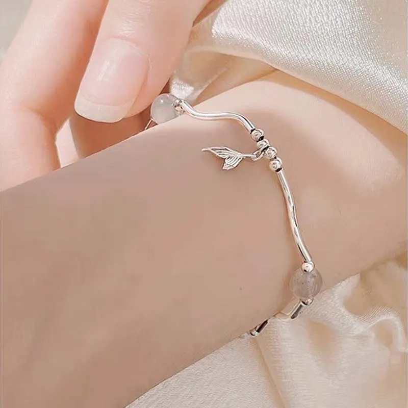 Xuanman S925 Sterling Silver Bracelets Women's-5
