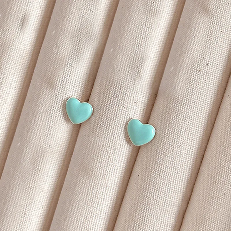 Xuanman S925 Silver Stud Earrings Women's-3