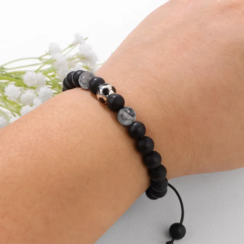 Xuanman Tiger's Eye Stone Bracelets Men's-6