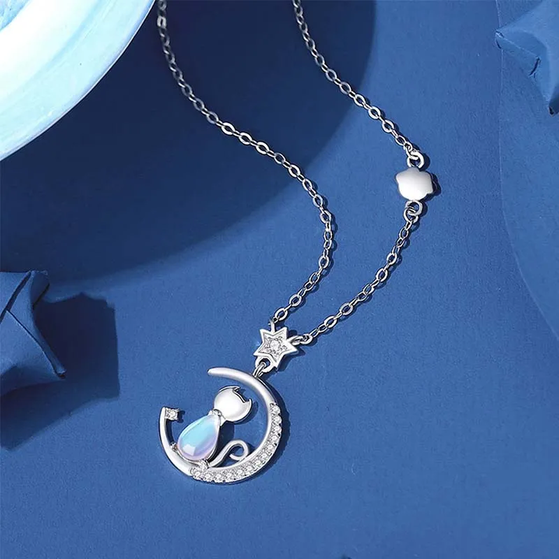 Xuanman S925 Silver Necklaces Women's-4