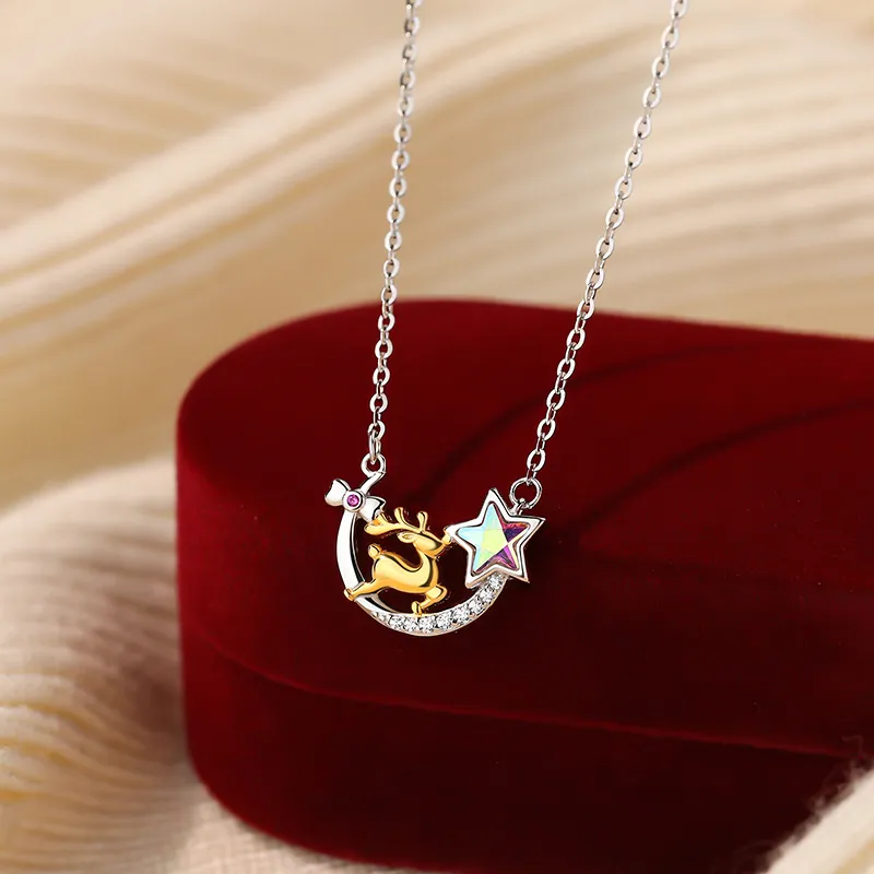 Xuanman S925 Silver Necklaces Women's-2