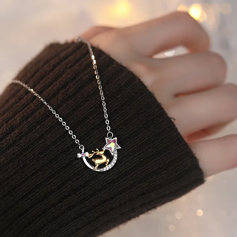 Xuanman S925 Silver Necklaces Women's-1