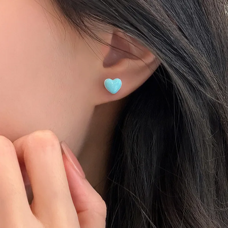 Xuanman S925 Silver Stud Earrings Women's-2