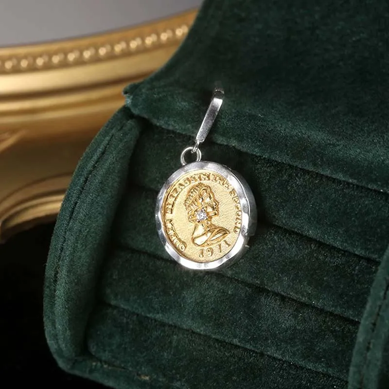 Xuanman S925 Silver Pendants Women's-5
