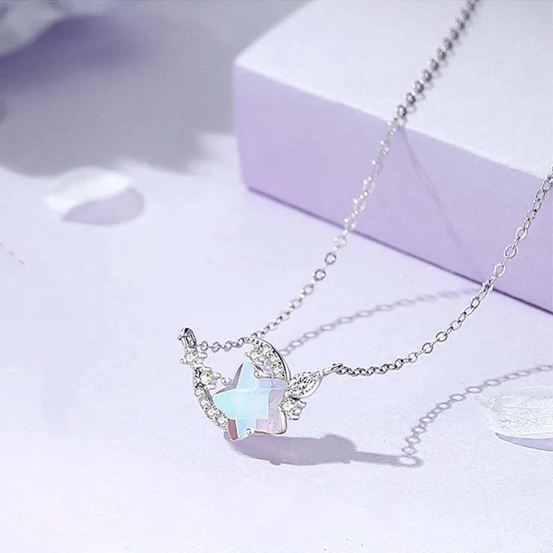 Xuanman S925 Silver Necklaces Women's-4