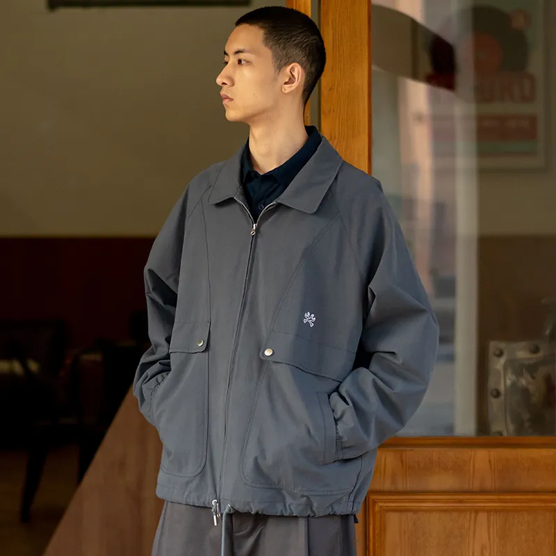 URBAN STANDARD Jackets Coats Men's Dark Gray-3