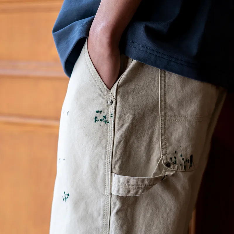 URBAN STANDARD Cargo Pants Men's Ecru-5