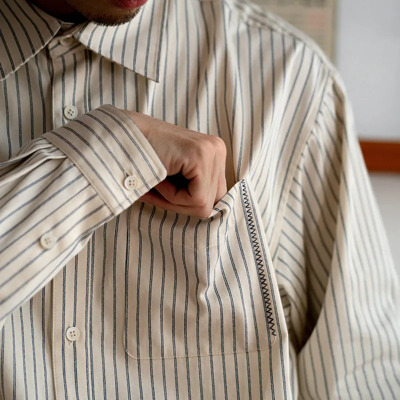 URBAN STANDARD Shirt Men's Ecru-4