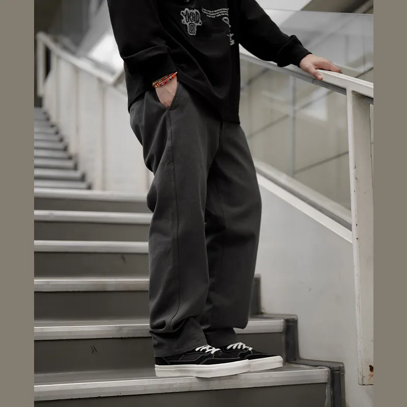 YKHD Cargo Pants Unisex Dark Gray-4