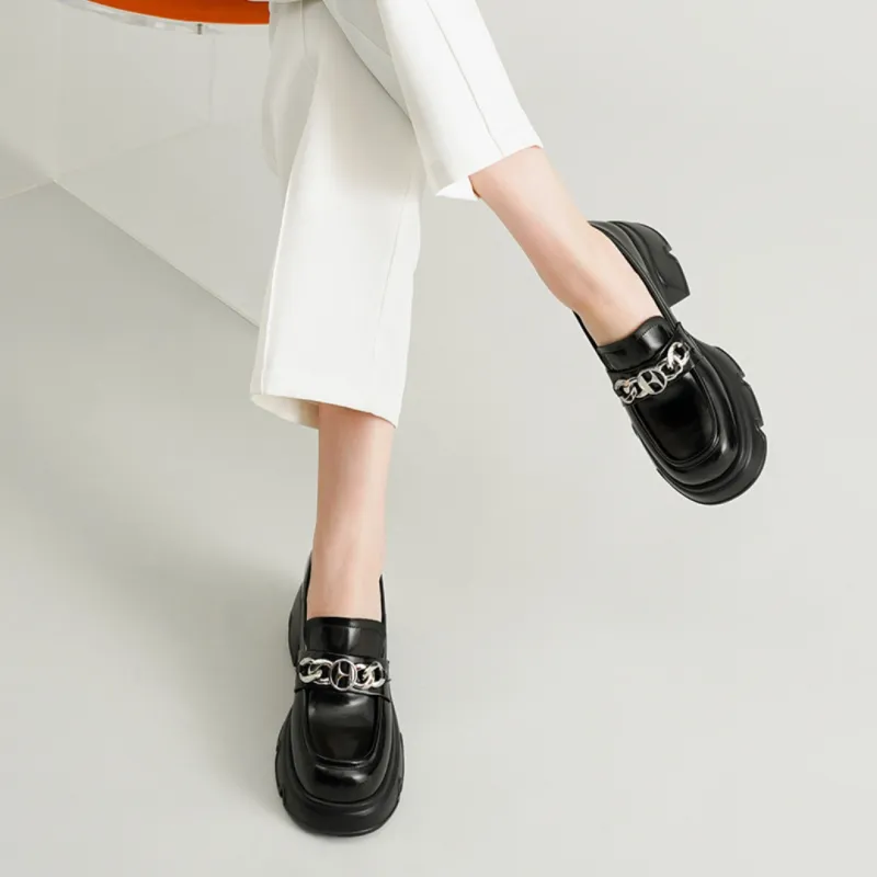 ELLE Loafers Women's Black-7