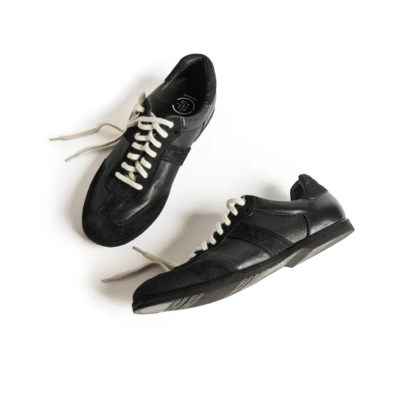 PIPG Slip Resistant Low Top Casual Shoes Men's Black-2