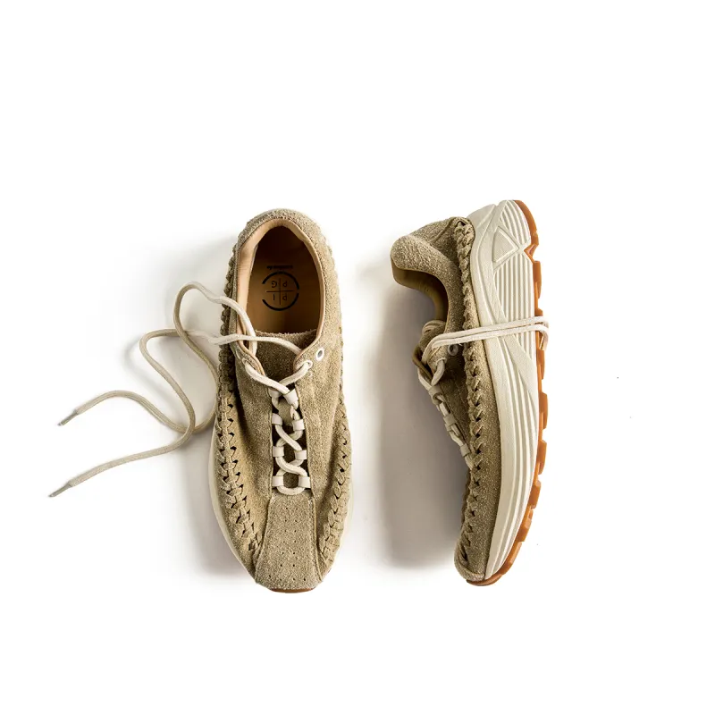 PIPG Casual Shoes Men Low Top Apricot-2