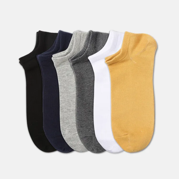 LUYOUYE No Show Socks Men's 6 Pack-12