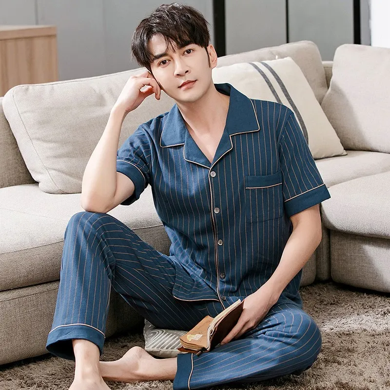 LUYOUYE Men Pajama Sets-7