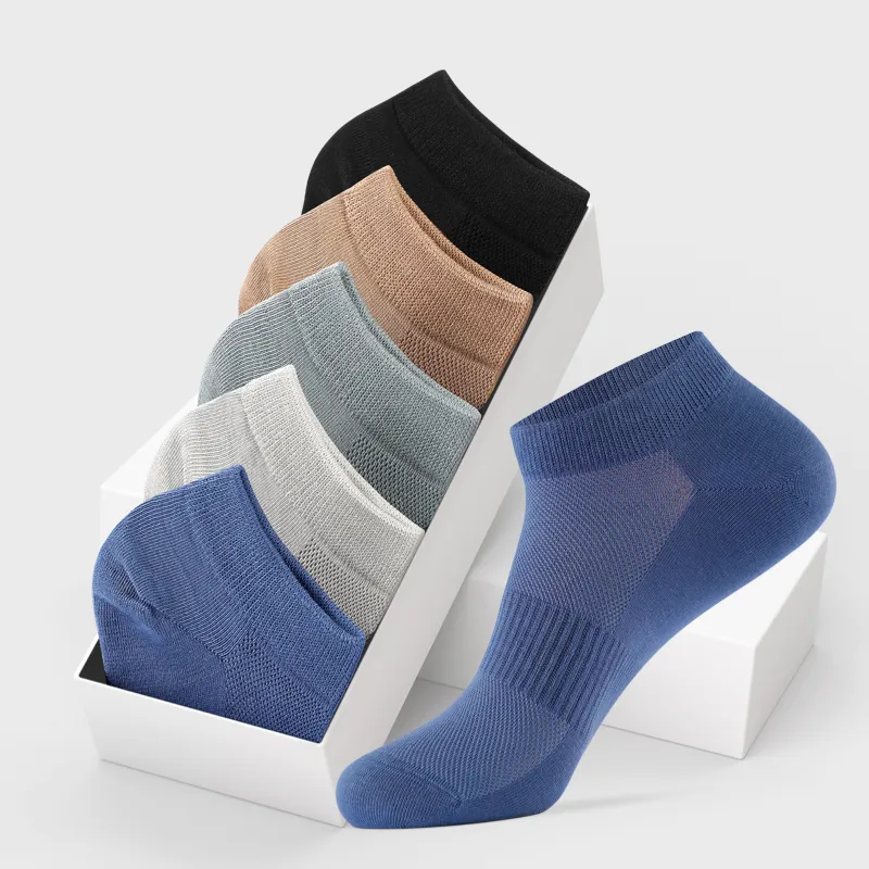 LUYOUYE Ankle Socks Men's 5 Pack-7