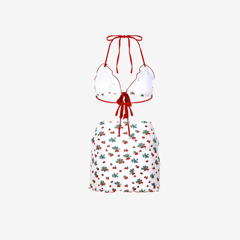 LUYOUYE Bikinis Women's White-2
