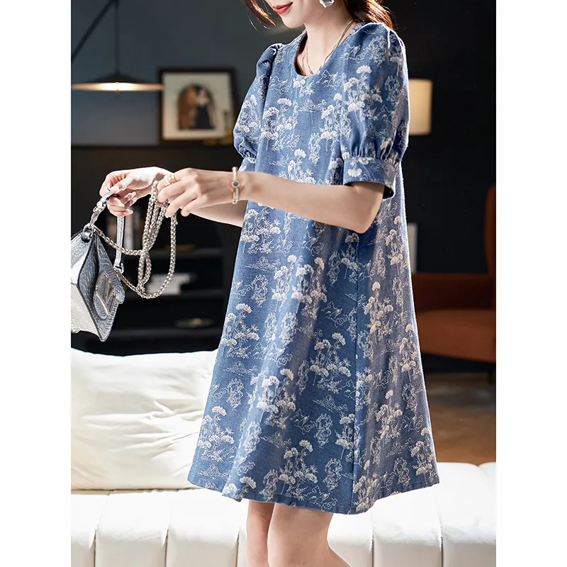 LUYOUYE Short Sleeved Dress Women's-2