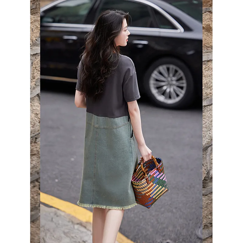 LUYOUYE Short Sleeved Dress Women's-1