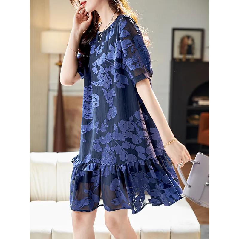 LUYOUYE Short Sleeved Dress Women's-2