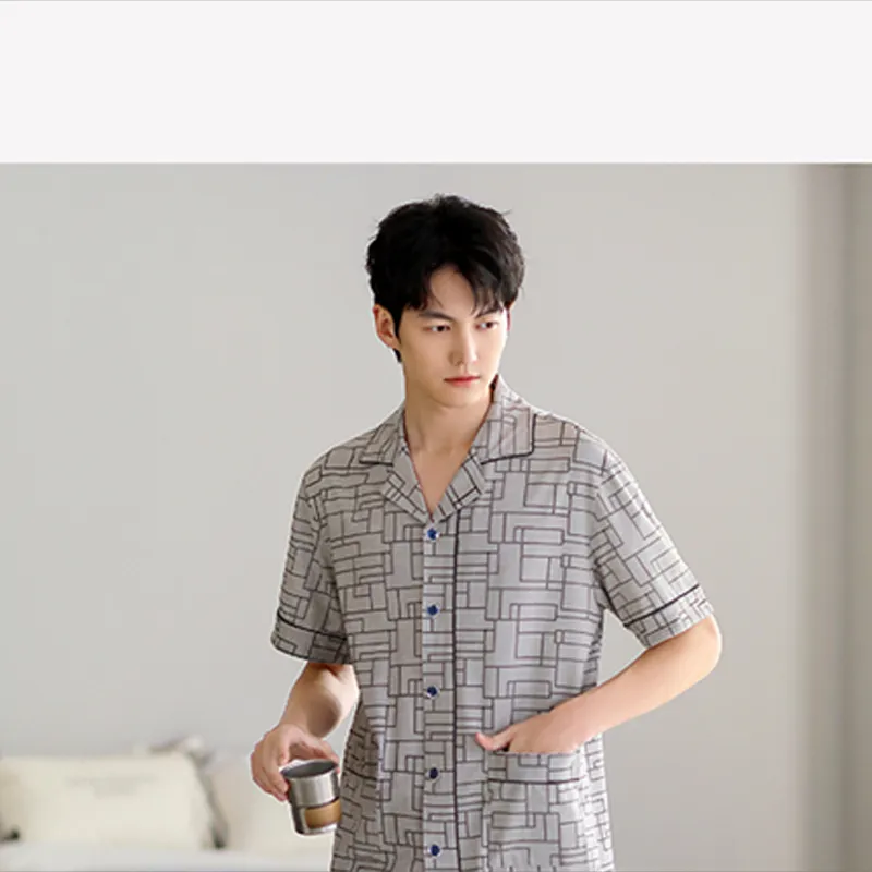 LUYOUYE Men Pajama Sets-7