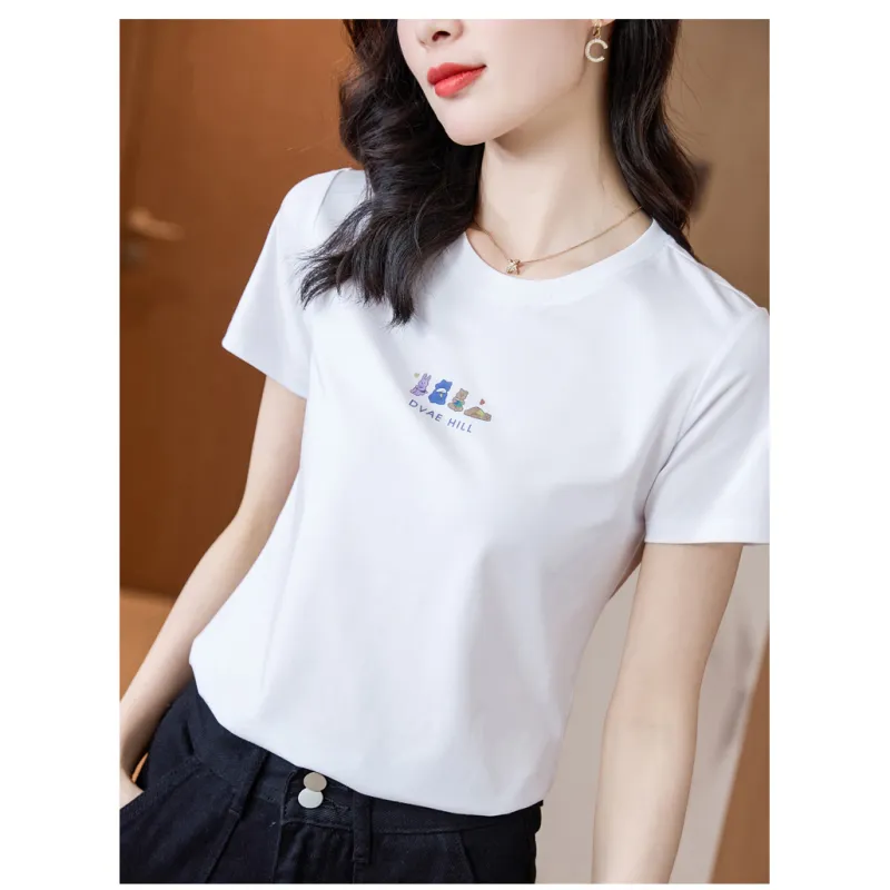 LUYOUYE Batwing Sleeve T Shirt Women's-1