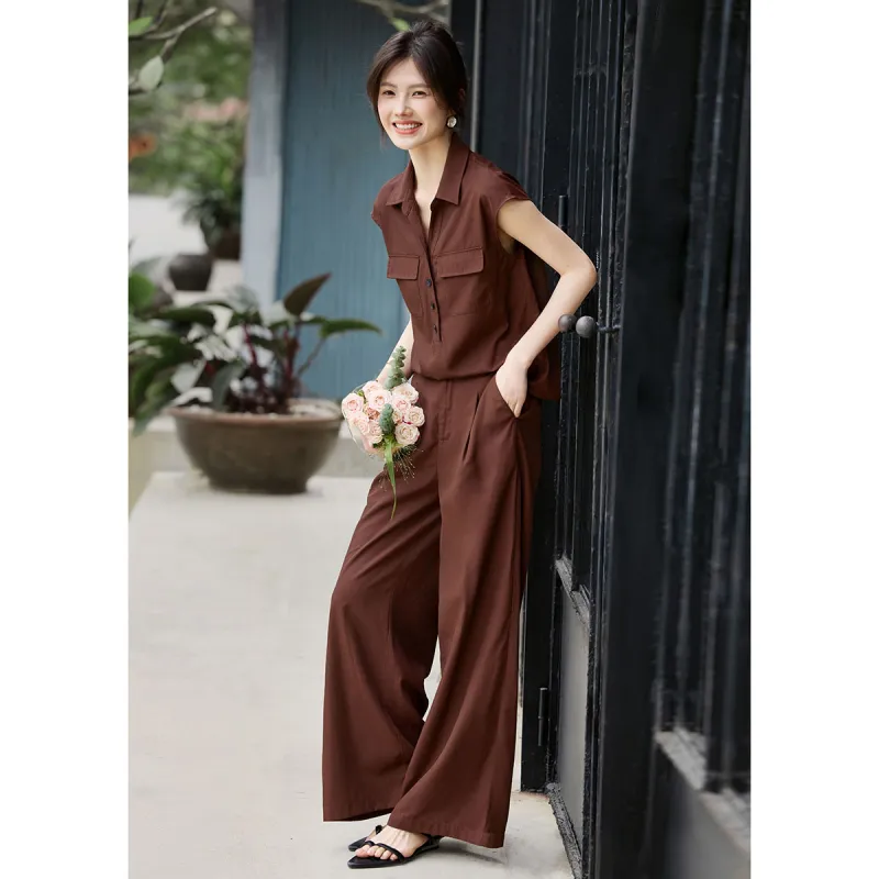 LUYOUYE Shirt Matching Set Women's-1