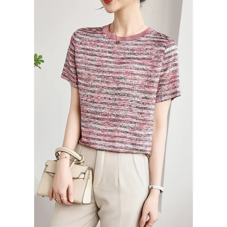 LUYOUYE T Shirts Women's Pink-2