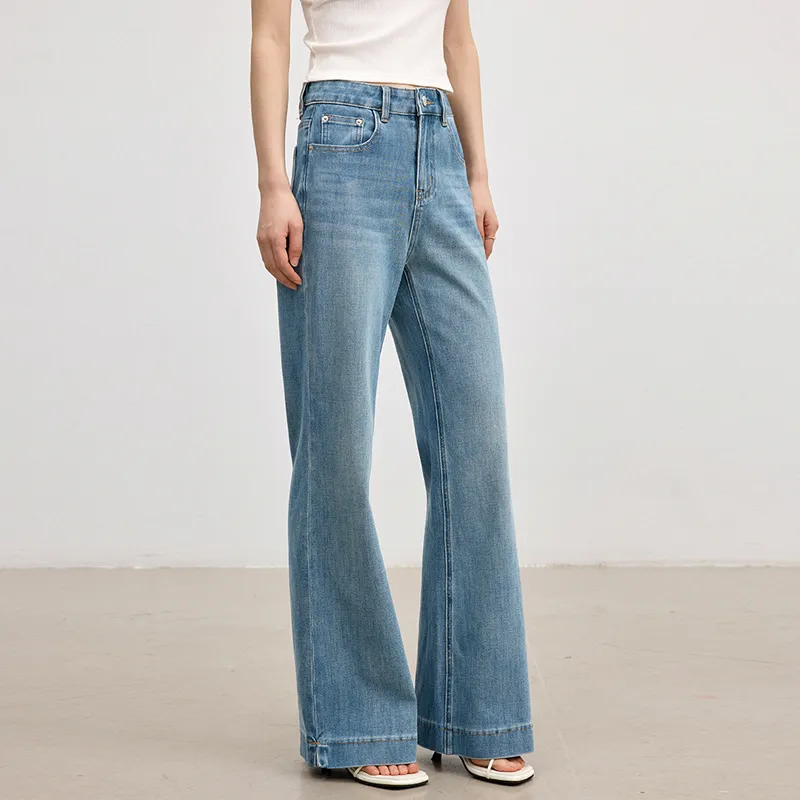 LUYOUYE Jeans Women's Blue-3