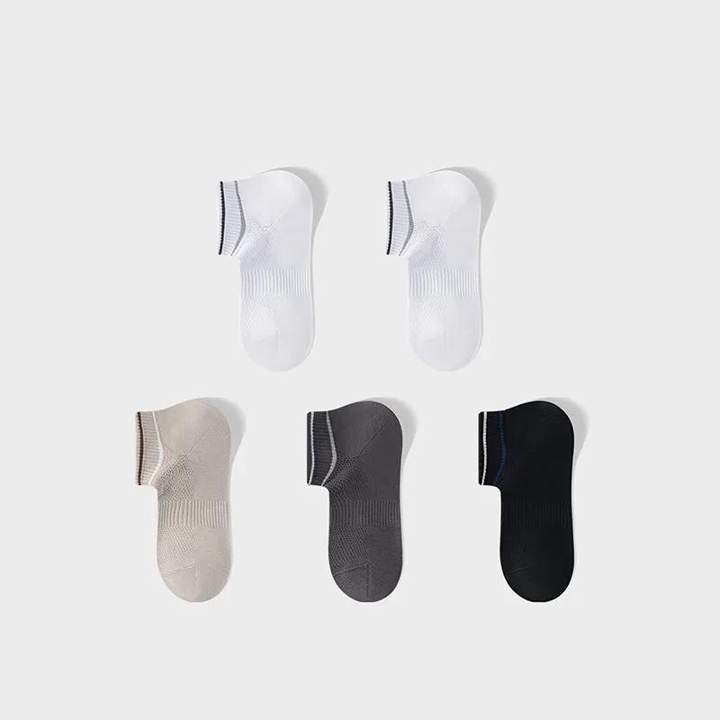 LUYOUYE Ankle Socks Men's 5 Pack-2