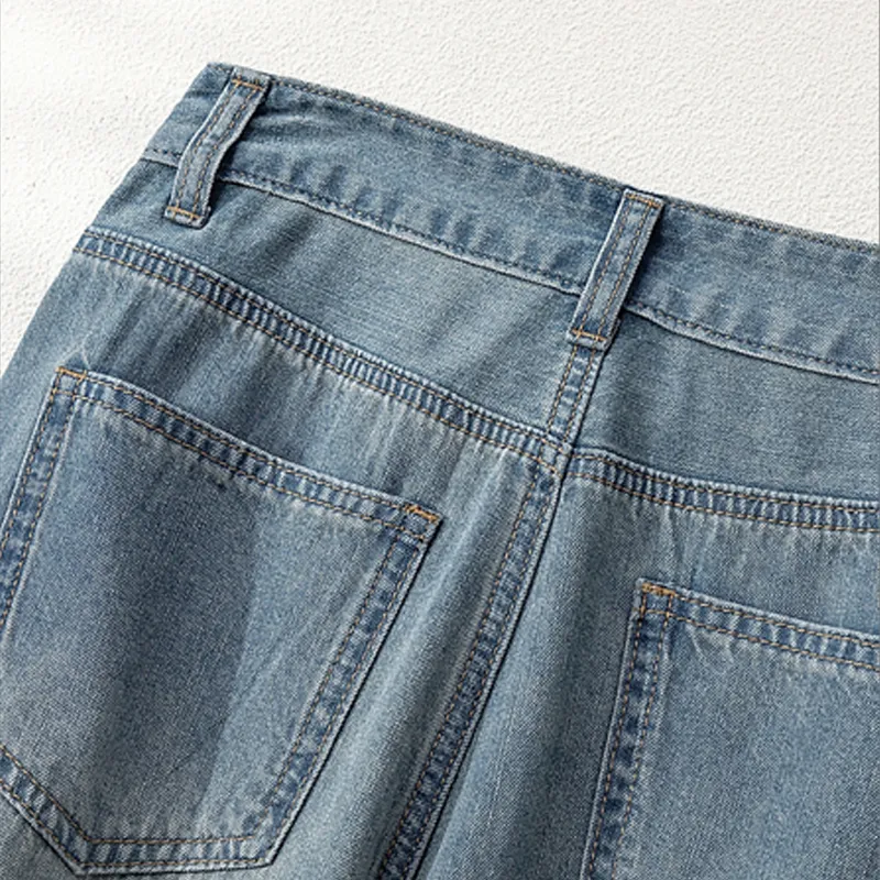 LUYOUYE Jeans Women's Light Blue-2