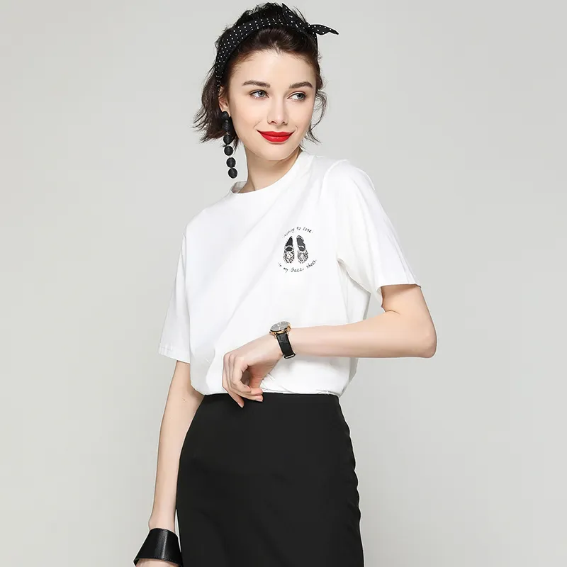 LUYOUYE Regular T Shirt Women's-5