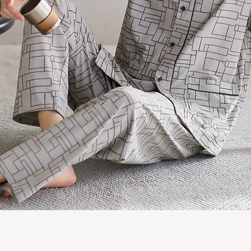 LUYOUYE Men Pajama Sets-9