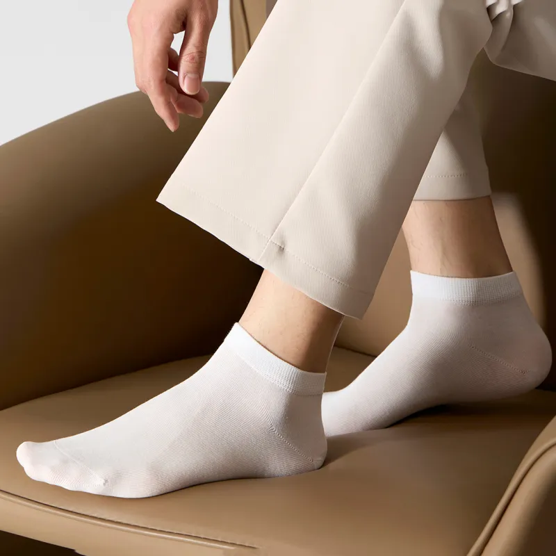 LUYOUYE Ankle Socks Men's 4 Pack-9
