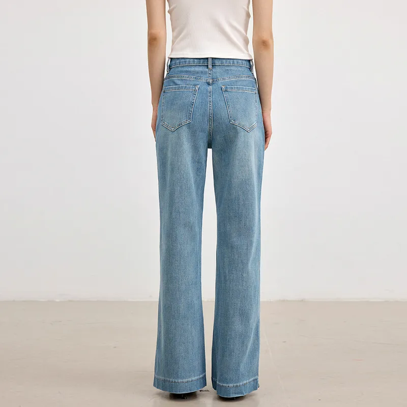 LUYOUYE Jeans Women's Blue-2