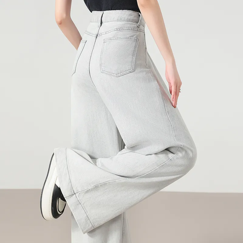 LUYOUYE Jeans Women's Premium Gray-3
