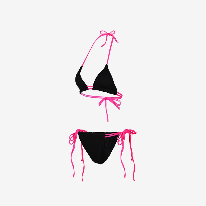 LUYOUYE Bikinis Women's Black-2