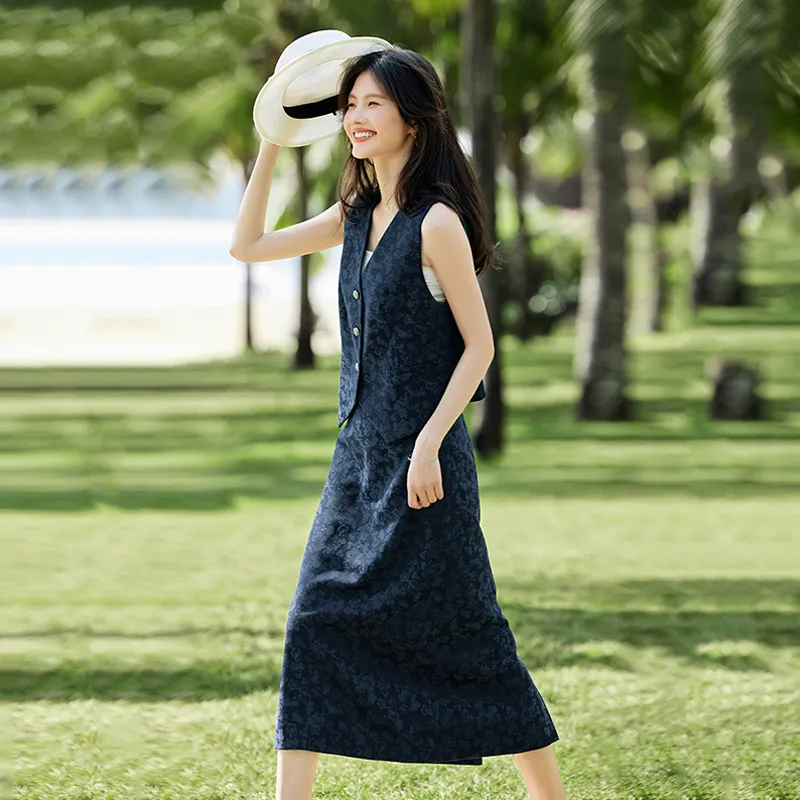LUYOUYE Two Piece Skirt Sets Women's-4