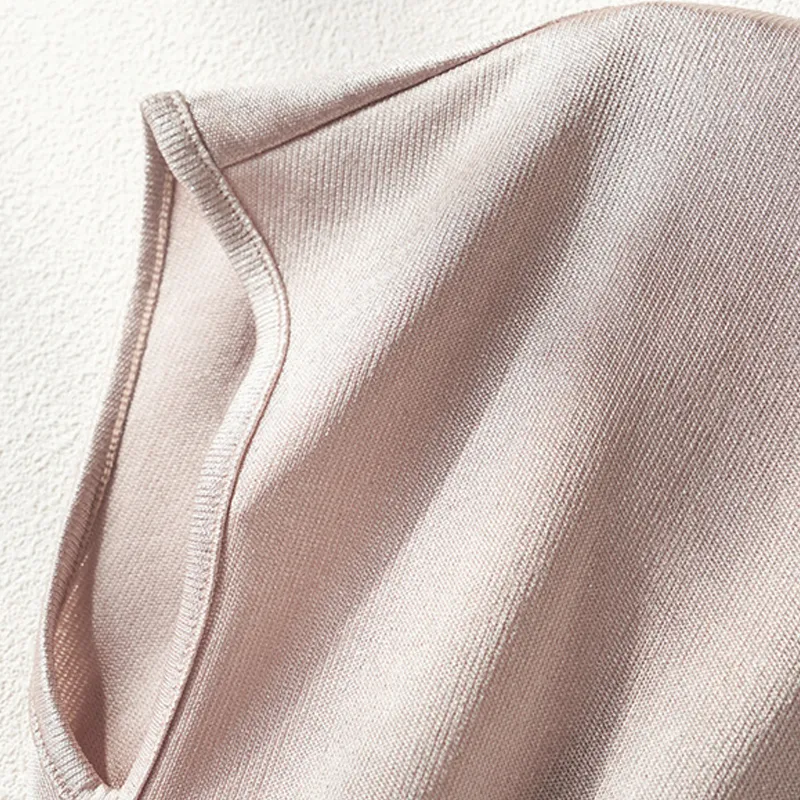 LUYOUYE T Shirts Women's Dusty Pink-2