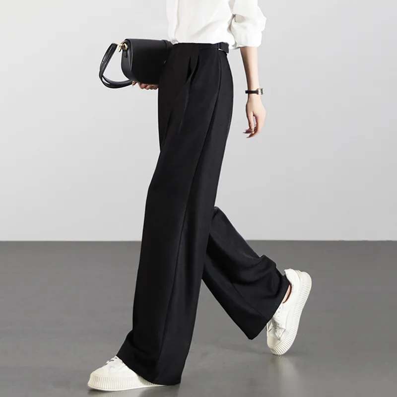 LUYOUYE Casual Pants Women's Black-3