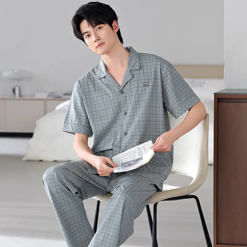 LUYOUYE Men Pajama Sets-7