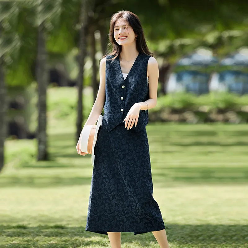 LUYOUYE Two Piece Skirt Sets Women's-2