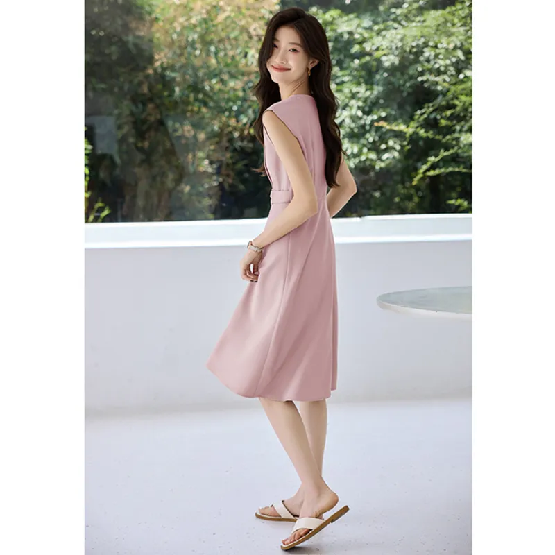 LUYOUYE Short Sleeved Dress Women's-2
