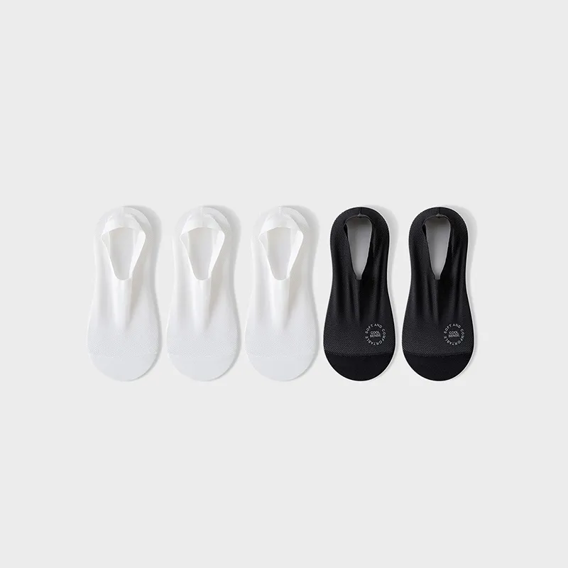 LUYOUYE No Show Socks Men's 5 Pack-9