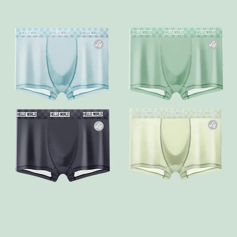 LUYOUYE Underpants Men's 4 Pack-4