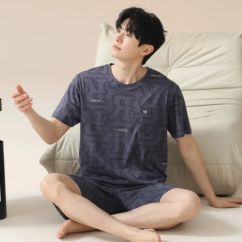 LUYOUYE Men Pajama Sets-7