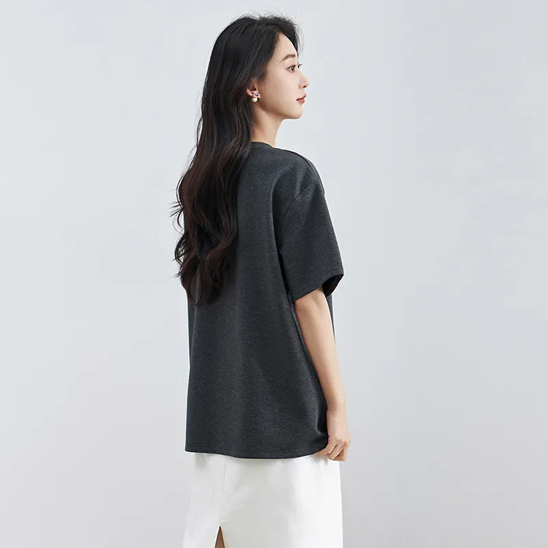LUYOUYE Short Sleeved T Shirts Women's-4