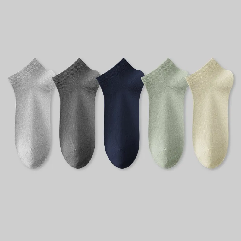 LUYOUYE No Show Socks Men's 5 Pack-4