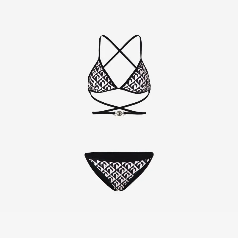 LUYOUYE Bikinis Women's Black-1
