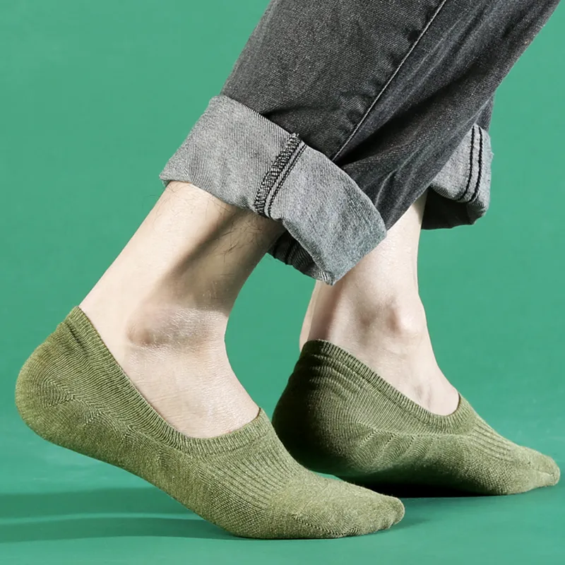 LUYOUYE No Show Socks Men's 6 Pack-8