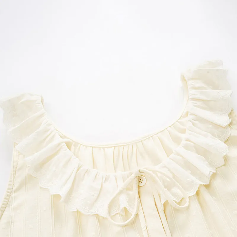 LUYOUYE Pajama Set Women's Light Yellow-4